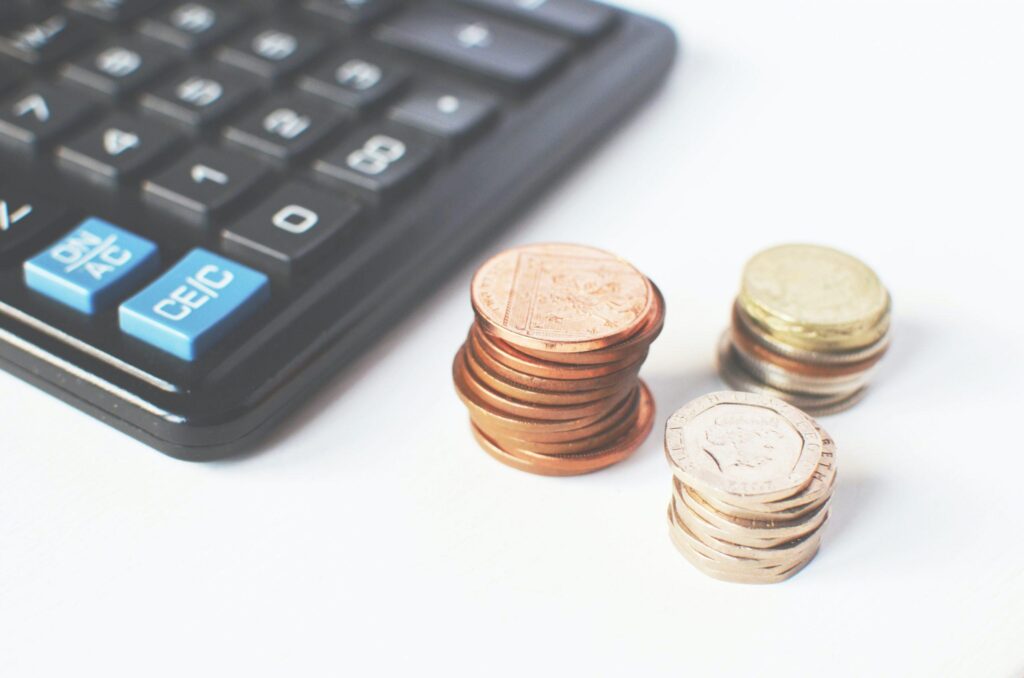 Calculator and money